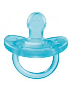 Suzeta din silicon monobloc ortodontica, 0-6 luni, Chicco