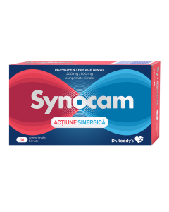 Synocam 200 mg / 500 mg, 10 comprimate filmate