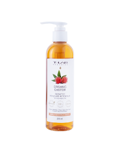 Sampon umiditate Castor Organic, 250ml, T-LAB 