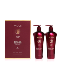 Set Professional Aura Oil Duo Sampon & Tratament, T-LAB 