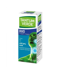Tantum Verde Duo, spray bucofaringian, solutie, 15 ml, Angelini