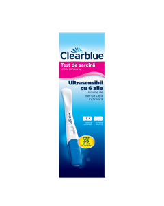 Test de sarcina ultra timpuriu, 1 bucata, Clearblue