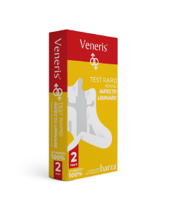 Test rapid de infectii urinare unisex Veneris, 2 teste, Barza