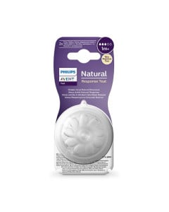 Tetina Natural Response, SCY963/02, debit lent, 1 luni+, 2 bucati, Philips Avent
