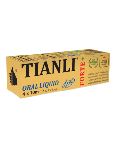 Tianli FORTE+ Oral Liquid 10 ml, 4 fiole, Energo Vitalis