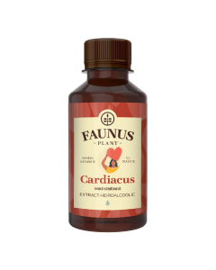Tinctura Cardiacus pentru sanatatea sistemului cardiovascular, 200 ml, Faunus Plant 