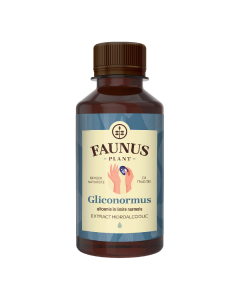 Tinctura Gliconormus pentru mentinerea glicemiei in limite normale, 200 ml, Faunus Plant