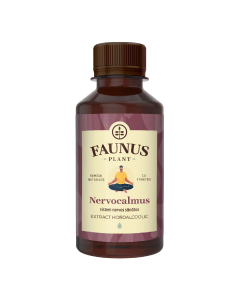Tinctura Nervocalmus pentru relaxare si echilibru emotional, 200 ml, Faunus Plant 