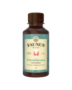 Tinctura Tiroidianus pentru echilibrul functiei tiroidei, 200 ml, Faunus Plant 