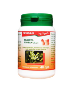 Traista ciobanului, 40 capsule, Favisan