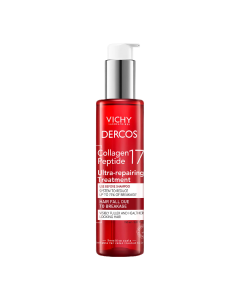 Tratament ultra-reparator cu peptide Pro-Colagen si acid citric Dercos Collagen 17 Filler, 150 ml, Vichy