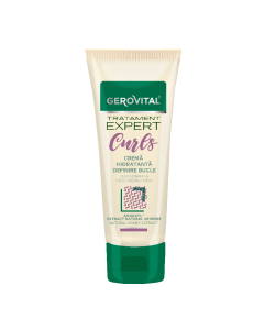 Crema hidratanta pentru definirea buclelor Tratament Expert, 150 ml, Gerovital