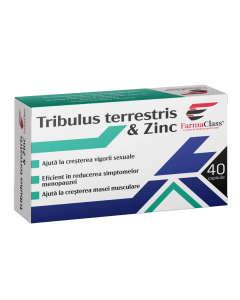 Tribulus Terrestris Zinc, 40 capsule, FarmaClass