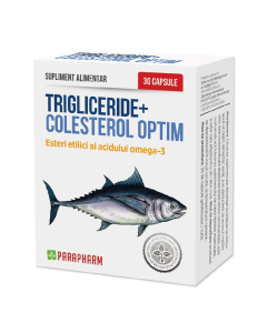 Trigliceride + Colesterol Optim, 30 capsule, Parapharm