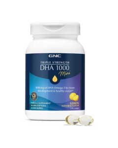 Triple Strength DHA 1000 Mini, 90 capsule, GNC