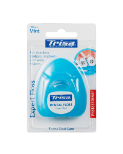 Ata dentara mentolata Expert Floss, 30 bucati, Trisa