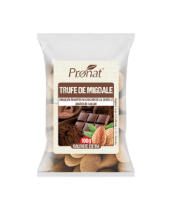 Trufe de migdale, 100g, Pronat