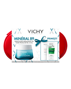 Trusa Crema Intens Hidratanta 72H  Mineral 89, 50 ml, Vichy