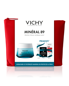 Trusa Mineral 89 Crema intens hidratantă 72h, ten normal si mixt, 50 ml, Vichy