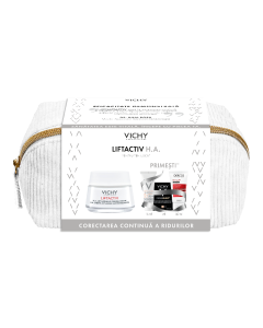 Trusa Spring Crema de fata Liftactiv HA, 50 ml, Vichy