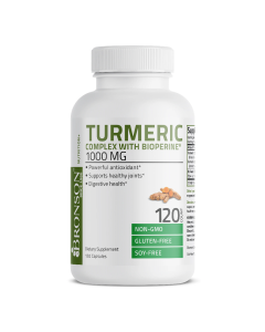 Turmeric 1000 mg cu Bioperina 5 mg, 120 capsule, Bronson Laboratories