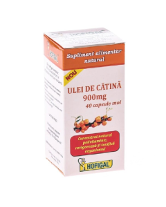 Ulei de catina 900 mg, 40 capsule, Hofigal