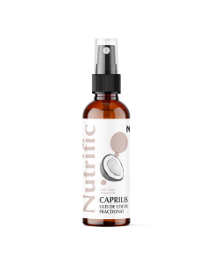 Ulei de cocos fractionat Caprilis, 100ml, Nutrific