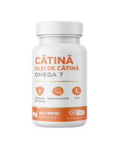 Ulei de catina Omega 7, 30 capsule moi, Nutrific
