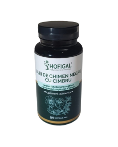 Ulei de Chimen Negru cu Cimbru, 90 capsule, Hofigal