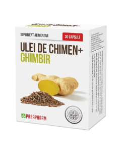 Ulei de Chimen si Ghimbir, 30 capsule, ParaPharm