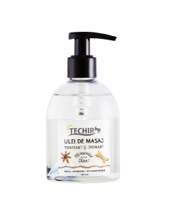 Ulei de masaj tonifiant si drenant, 250 ml, Techir