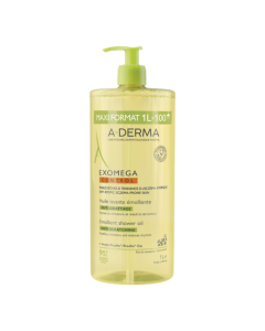 Ulei de dus emolient Exomega Control, 1000ml, A-Derma