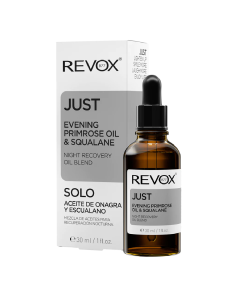 Revox Just Ulei de Primula si Squalane de fata pentru noapte, 30ml