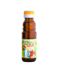 Ulei de in cu Omega 3, 100 ml, Parapharm