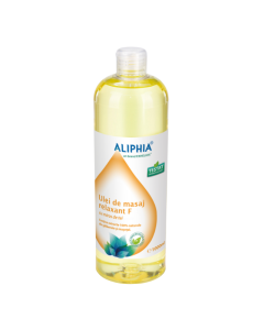 Ulei de masaj relaxant F cu miros de tei, 1000ml, Aliphia
