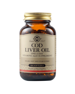Solgar Cod Liver Oil, 100 capsule moi