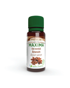 Ulei esential Anason Maxima, uz extern, 10 ml, Justin Pharma