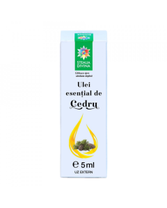 Ulei esential de Cedru, 5 ml, Steaua Divina
