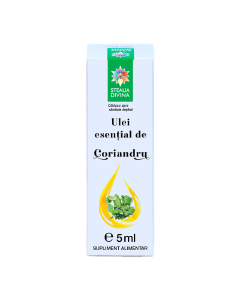 Ulei esential de Coriandru, 5 ml, Steaua Divina
