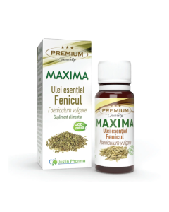 Ulei esential Fenicul Maxima, uz intern, 10 ml, Justin Pharma