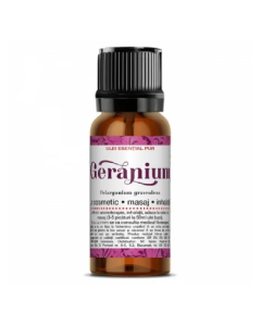 Ulei esential pur de Geranium, 10ml, Steaua Divina