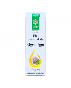 Ulei esential de Geranium, 5ml, Steaua Divina