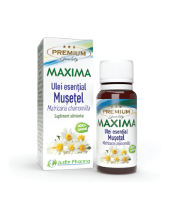 Ulei esential de musetel Maxima, uz intern, 10 ml, Justin Pharma
