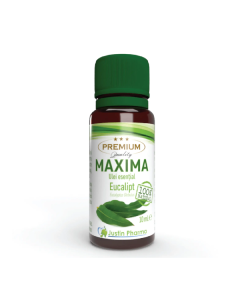 Ulei esential Eucalipt Maxima, uz extern, 10 ml , Justin Pharma