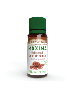 Ulei esential Lemn santal, uz extern, 10 ml, Justin Pharma