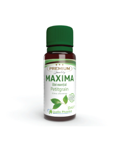 Ulei esential Petitgrain Maxima, uz extern, 10 ml, Justin Pharma