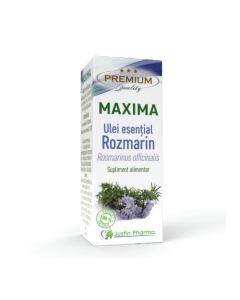 Ulei esential de rozmarin, 10 ml, Justin Pharma