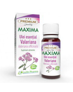 Ulei esential Valeriana 5 ml, uz intern, Justin Pharma