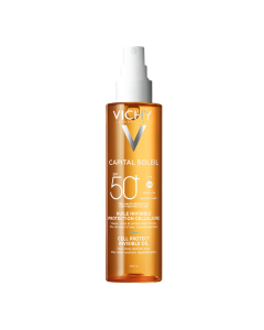 Ulei invizibil Capital Soleil Cell Protect, SPF50+, 200 ml, Vichy