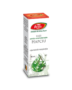 Ulei pentru aromoterapie Hapciu Usureaza Respiratia, R7, 10 ml, Fares